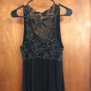 High low dress tank top